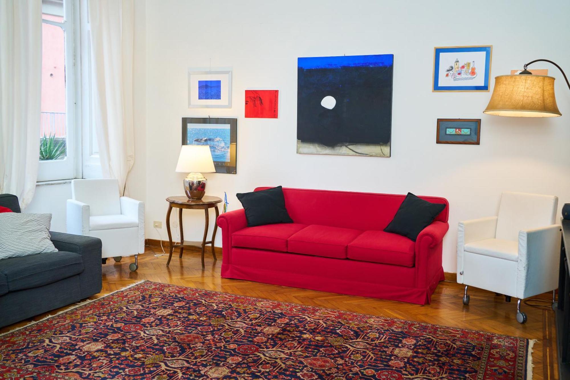 Chiatamoon Villa Napoli Bagian luar foto